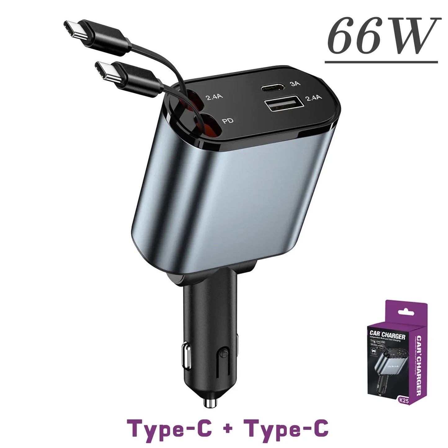 Ultimate Retractable Car Charger™