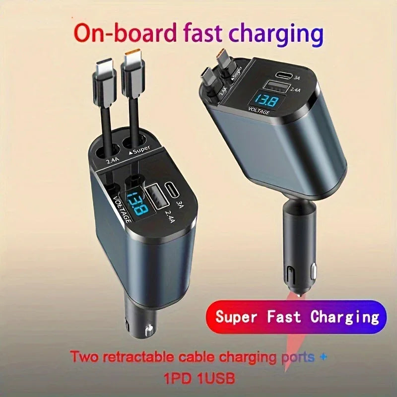 Ultimate Retractable Car Charger™