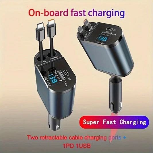Ultimate Retractable Car Charger™